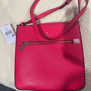 Kate Spade Sadie north south crossbody purse bikini pink, NWT never used.